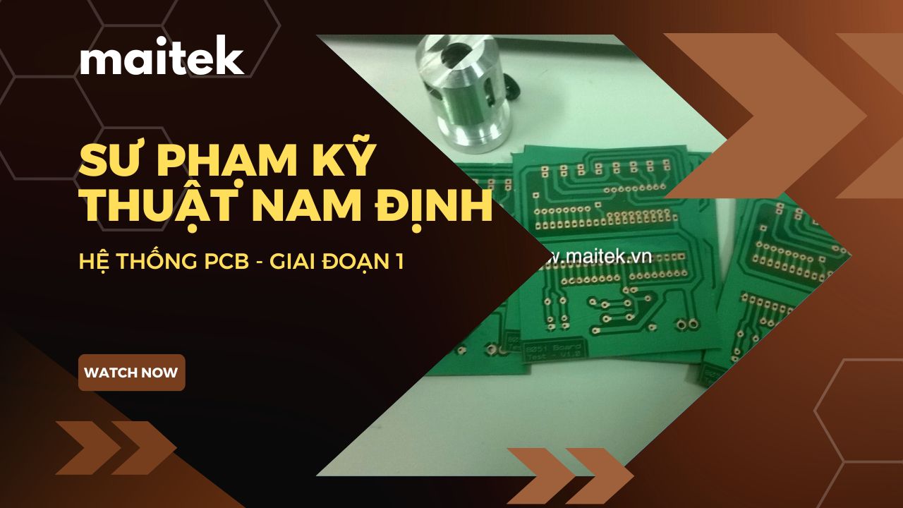 Lắp đặt hệ thống gia công mạch in cho trường SPKT ( Giai đoạn 1)