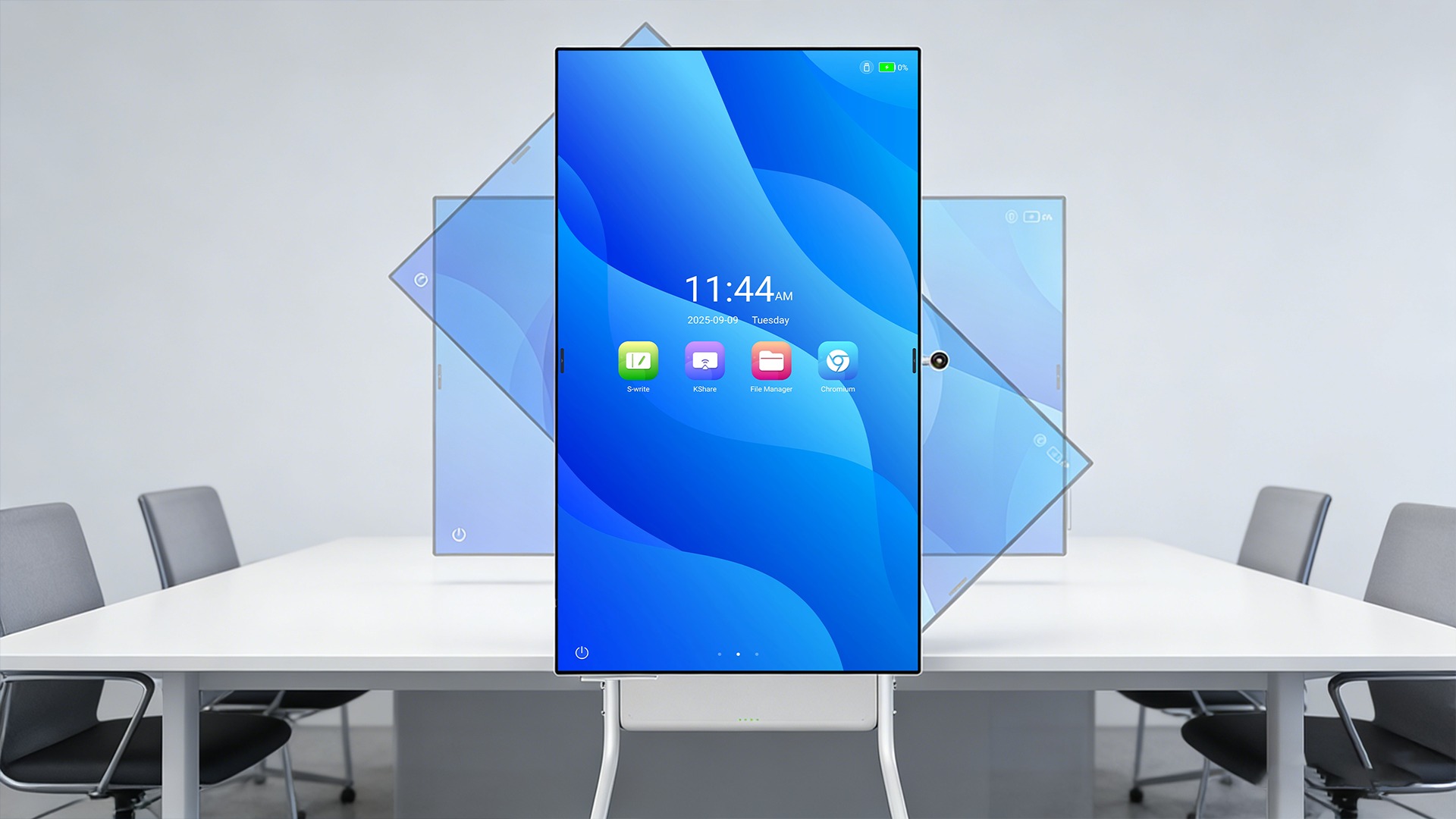 màn hình cảm ứng tương tác 55 inch chân di động