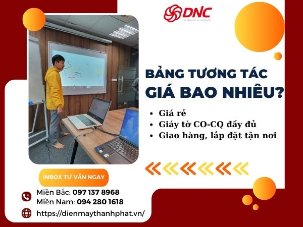 bảng tương tác giá bao nhiêu