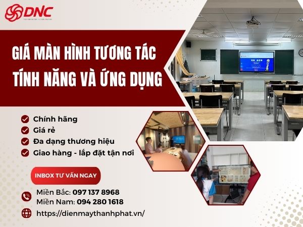 giá màn hình tương tác thông minh là bao nhiêu