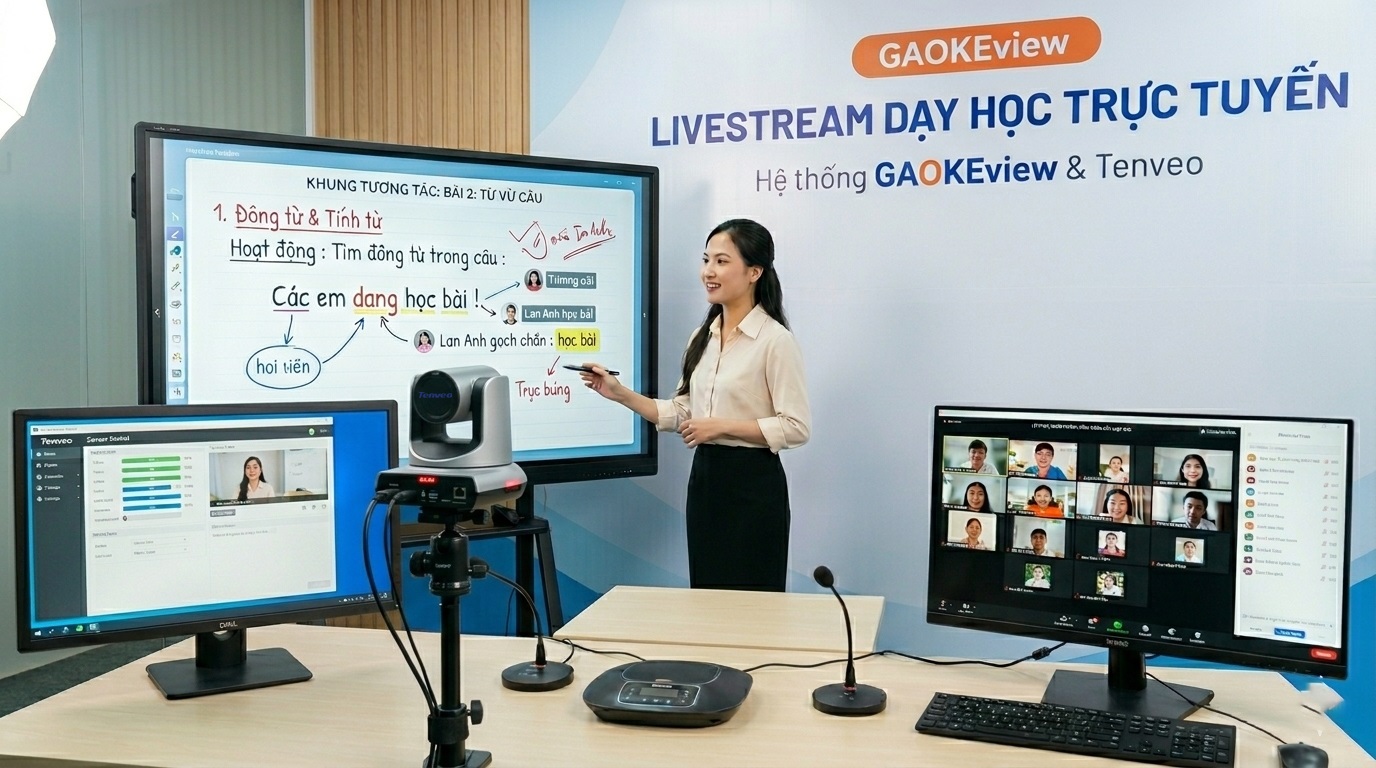 Hướng dẫn livestream dạy học trực tuyến trên tiktok