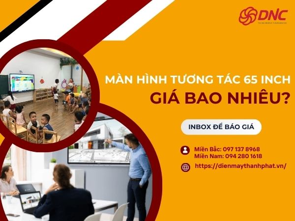 màn hình tương tác giá rẻ