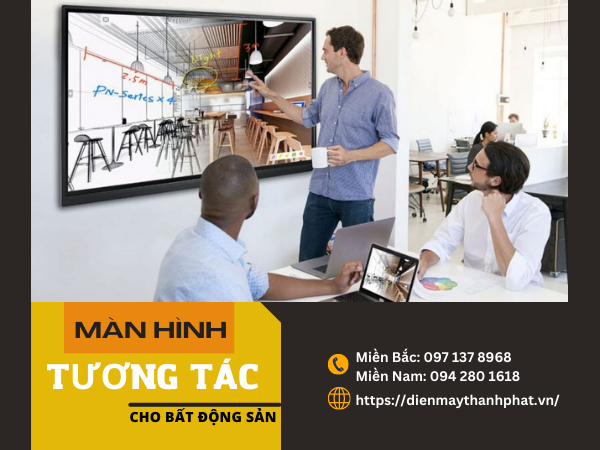 màn hình tương tác cho doanh nghiệp