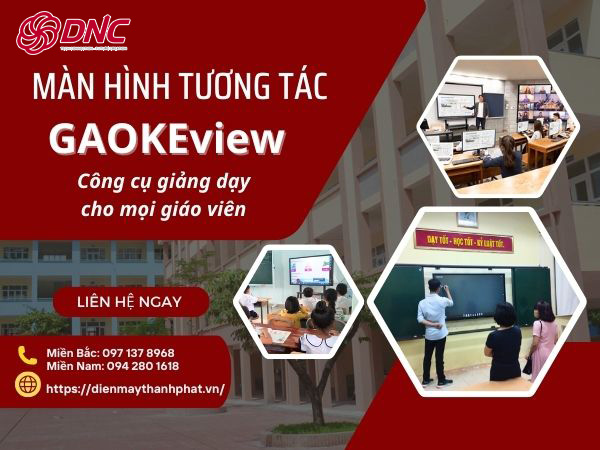 màn hình tương tác cho giáo dục