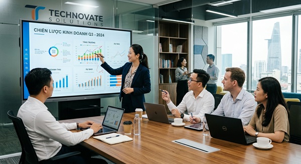 màn hình tương tác cảm ứng cho phòng họp