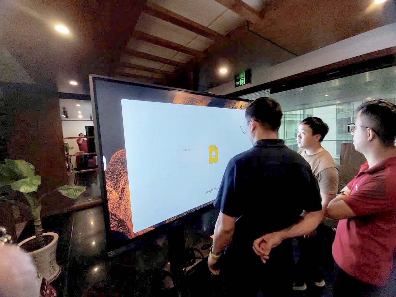 màn hình tương tác Samsung WAD