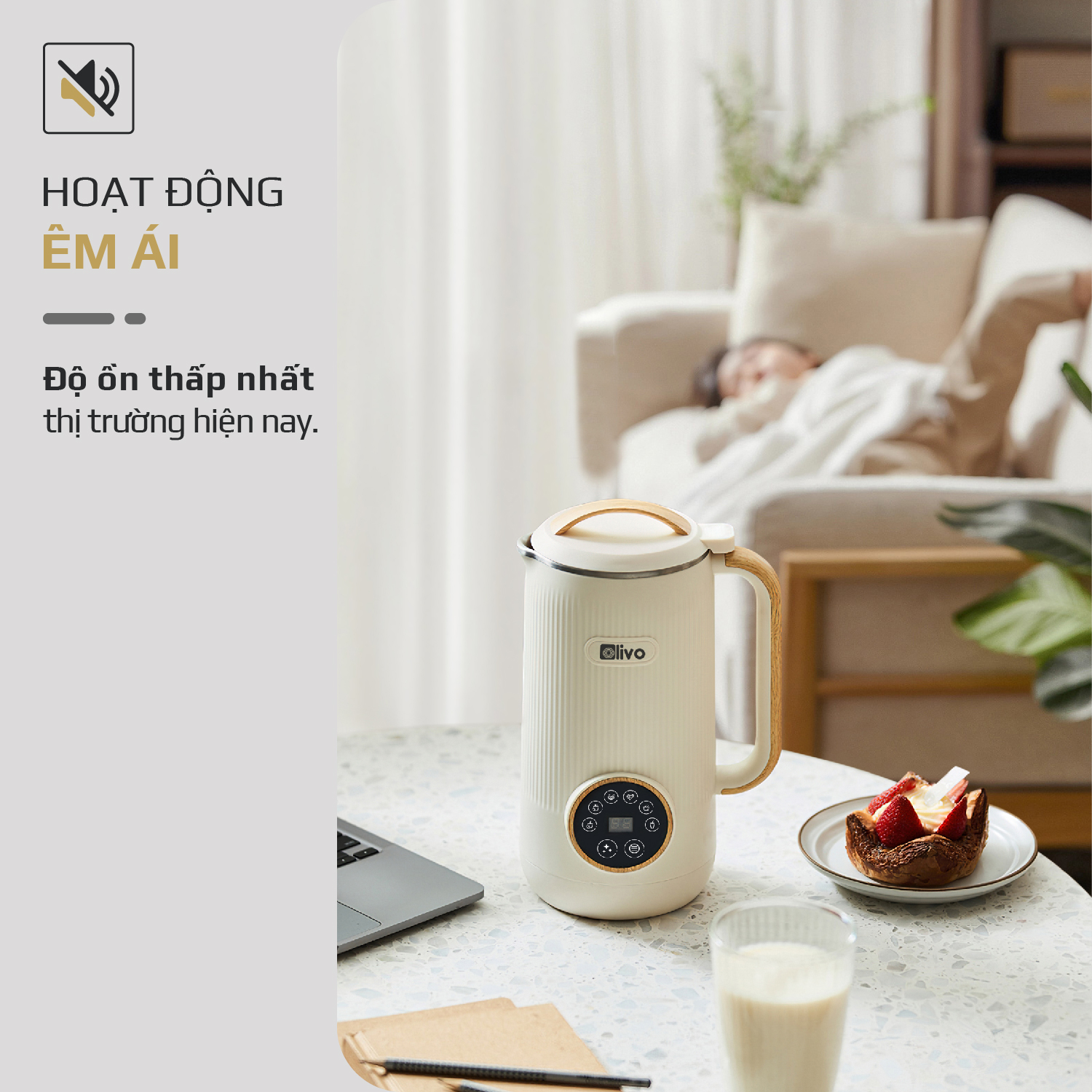 Máy Xay Nấu Đa Năng Olivo CB400