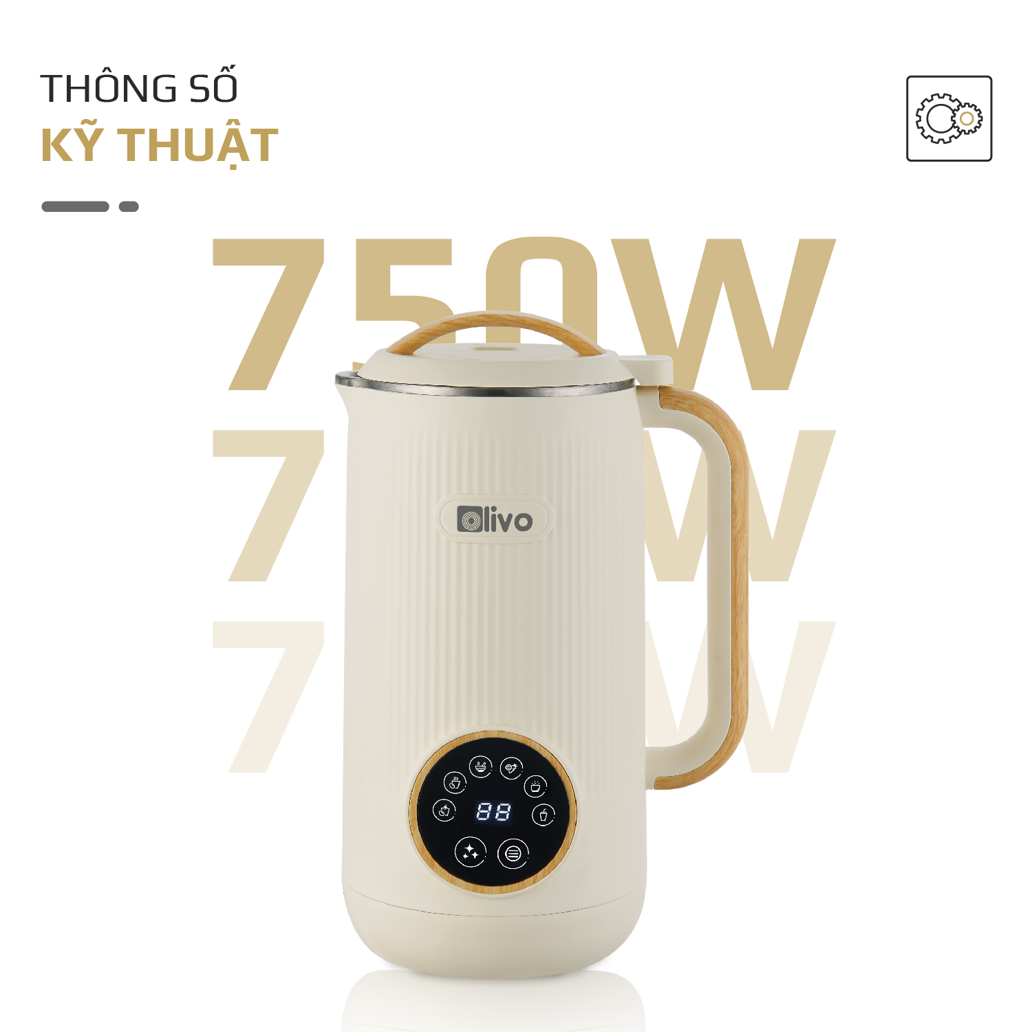 Máy Xay Nấu Đa Năng Olivo CB400