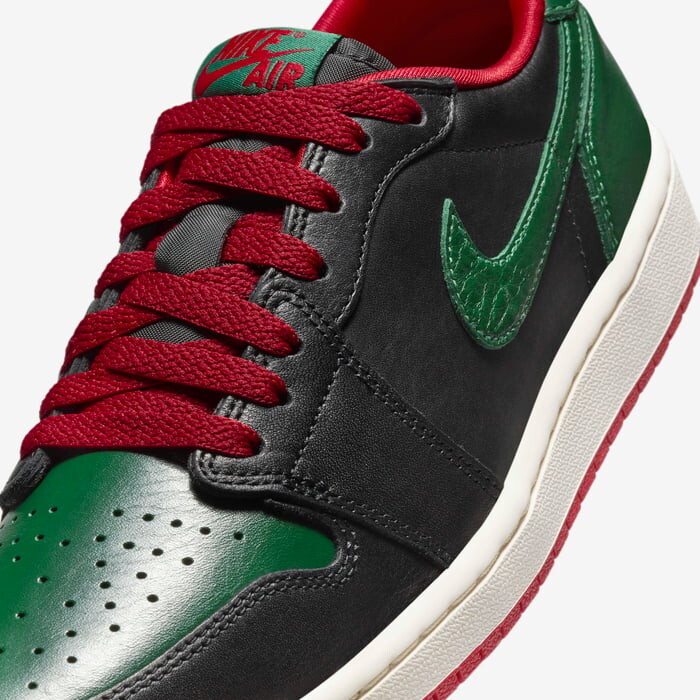 Giày Nike Air Jordan 1 Low OG Black/ Green