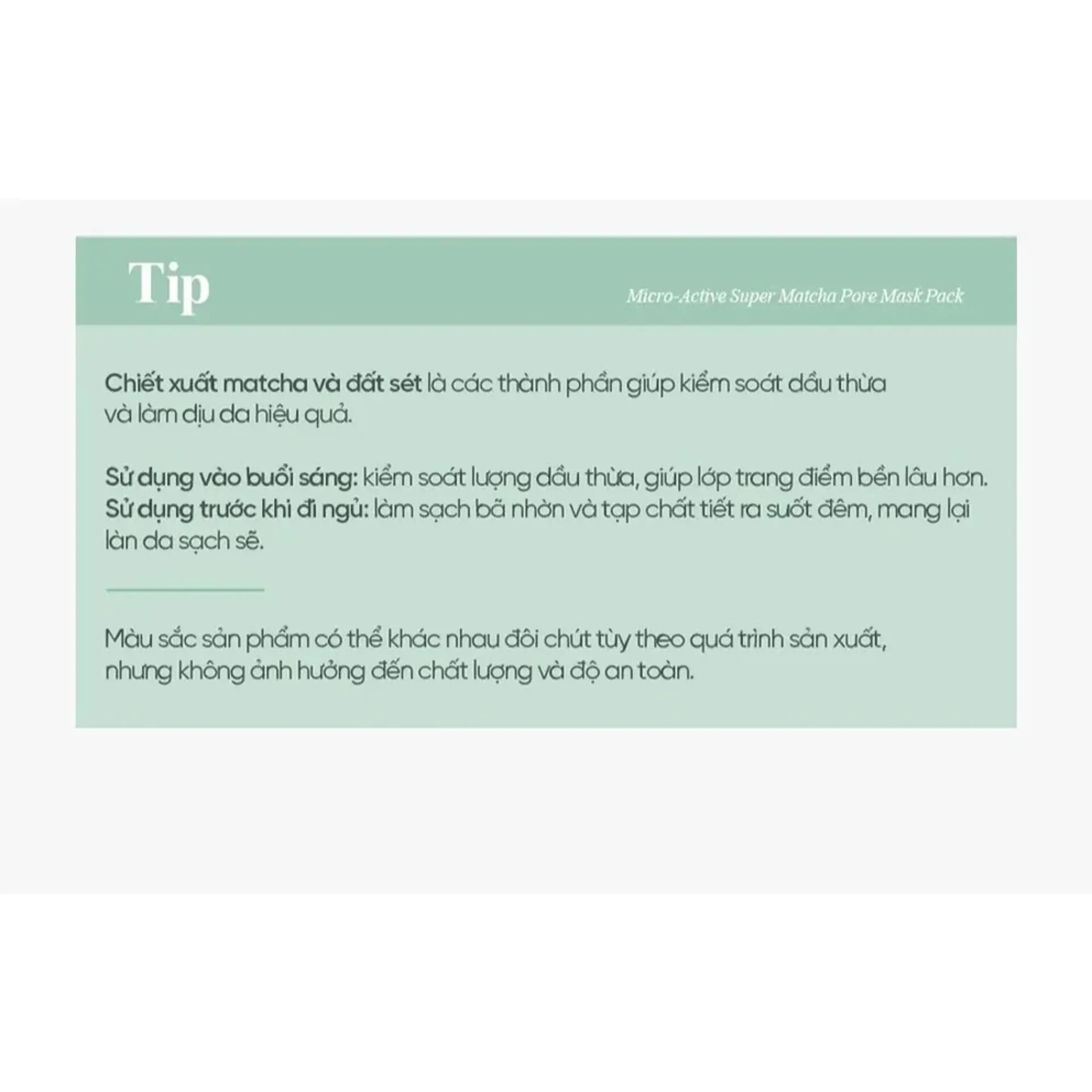 Sum37 Micro-active Super Matcha Pore MA