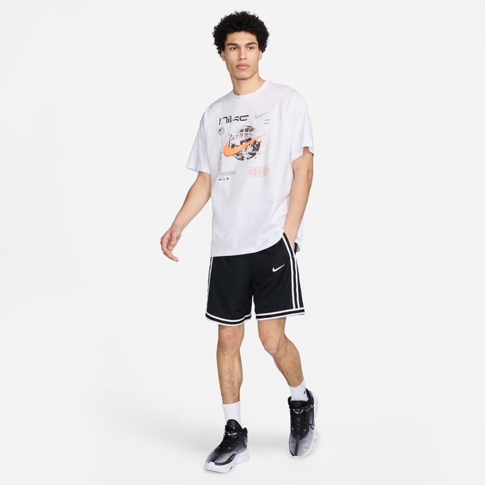 Áo Nike Men's Max90 Basketball T-Shirt 'White'