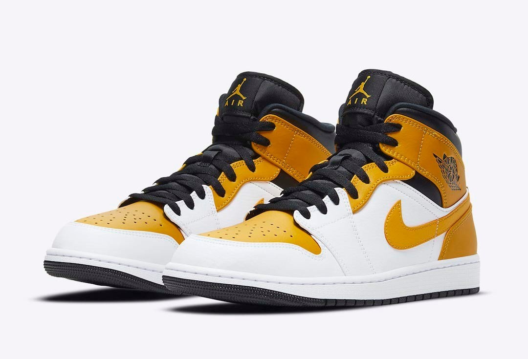 Giày Nike Jordan 1 Mid "University Gold"