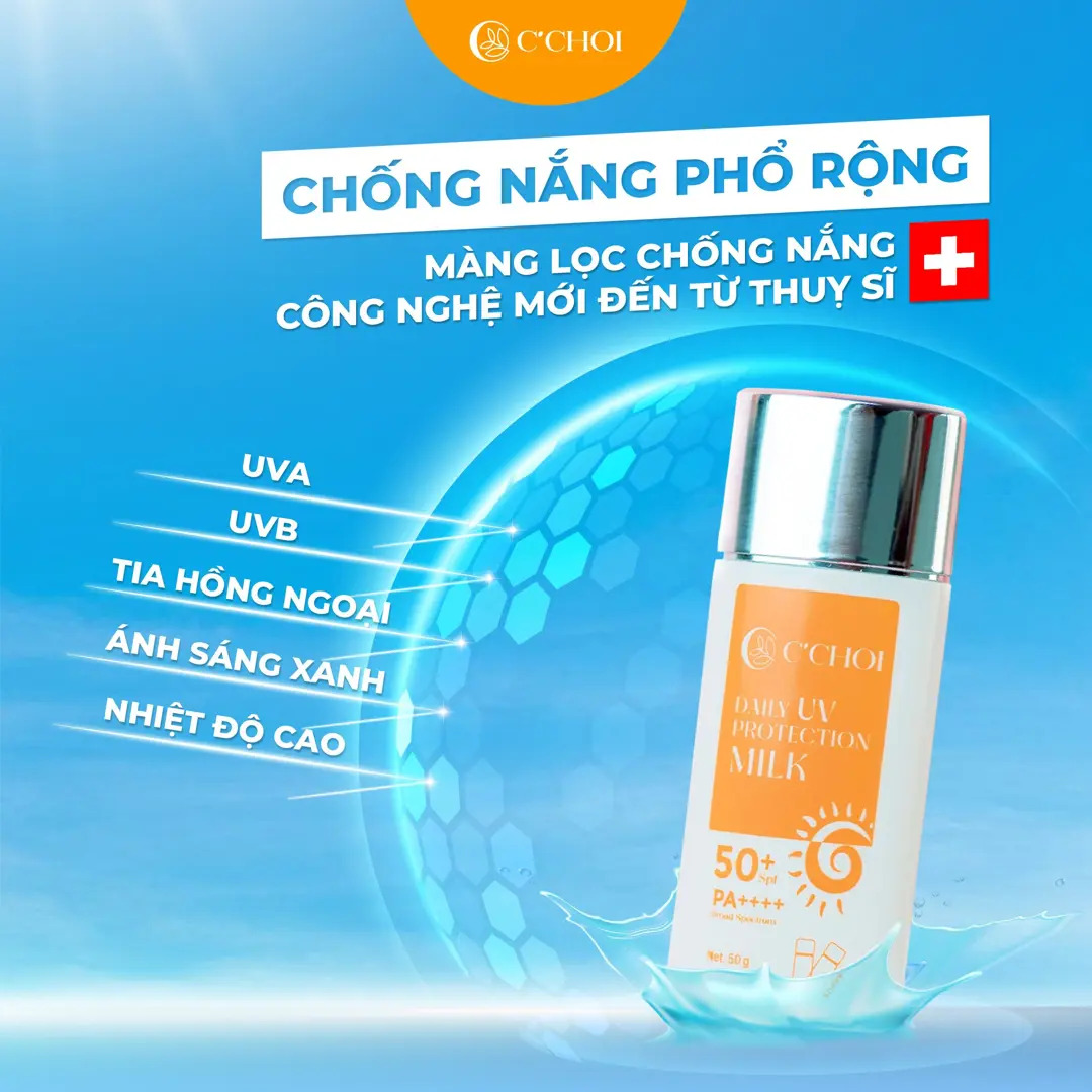 Sữa chống nắng C'Choi Daily UV Protection Milk