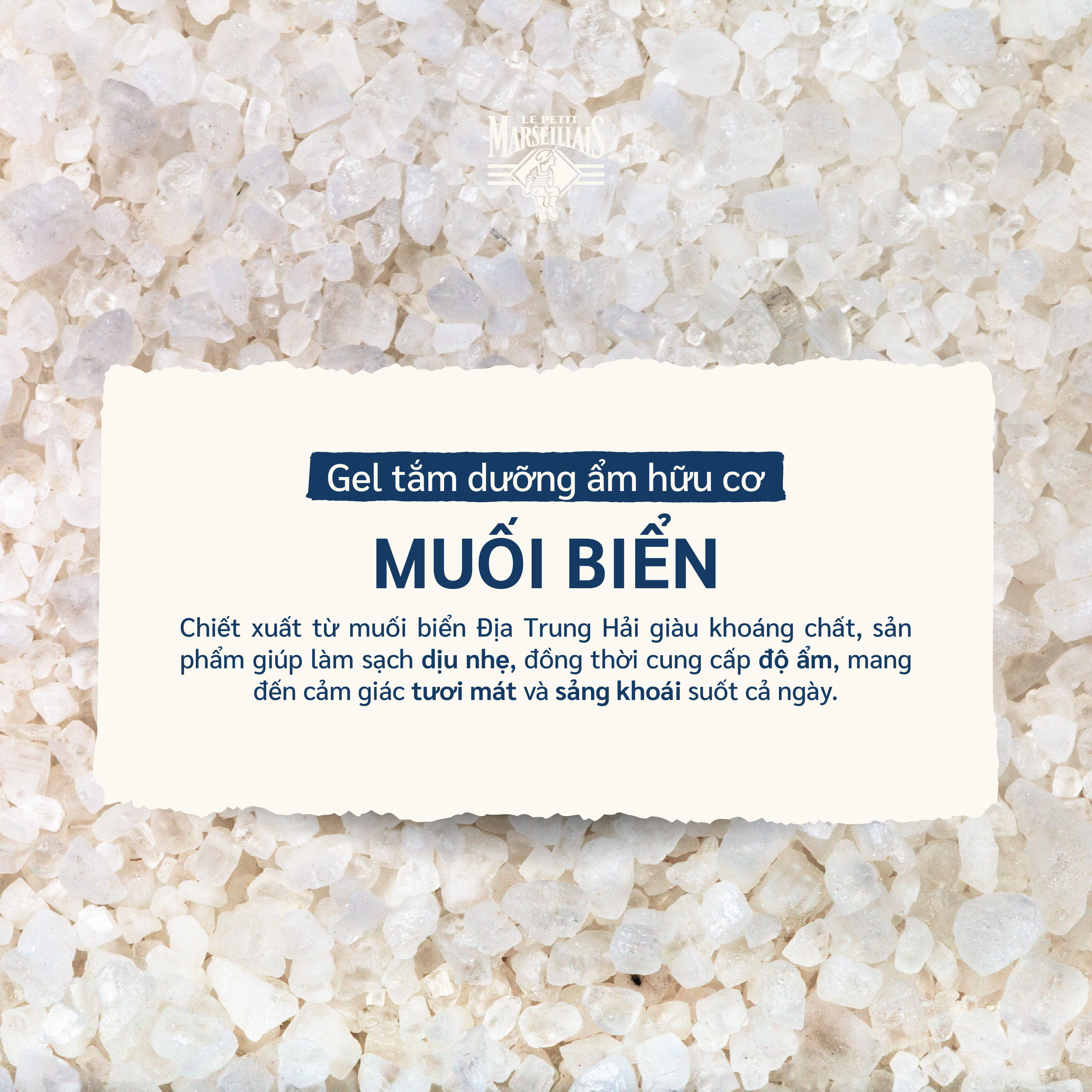 Sữa Tắm 92% hữu cơ LE PETIT MARSEILLAIS dạng kem 250ml