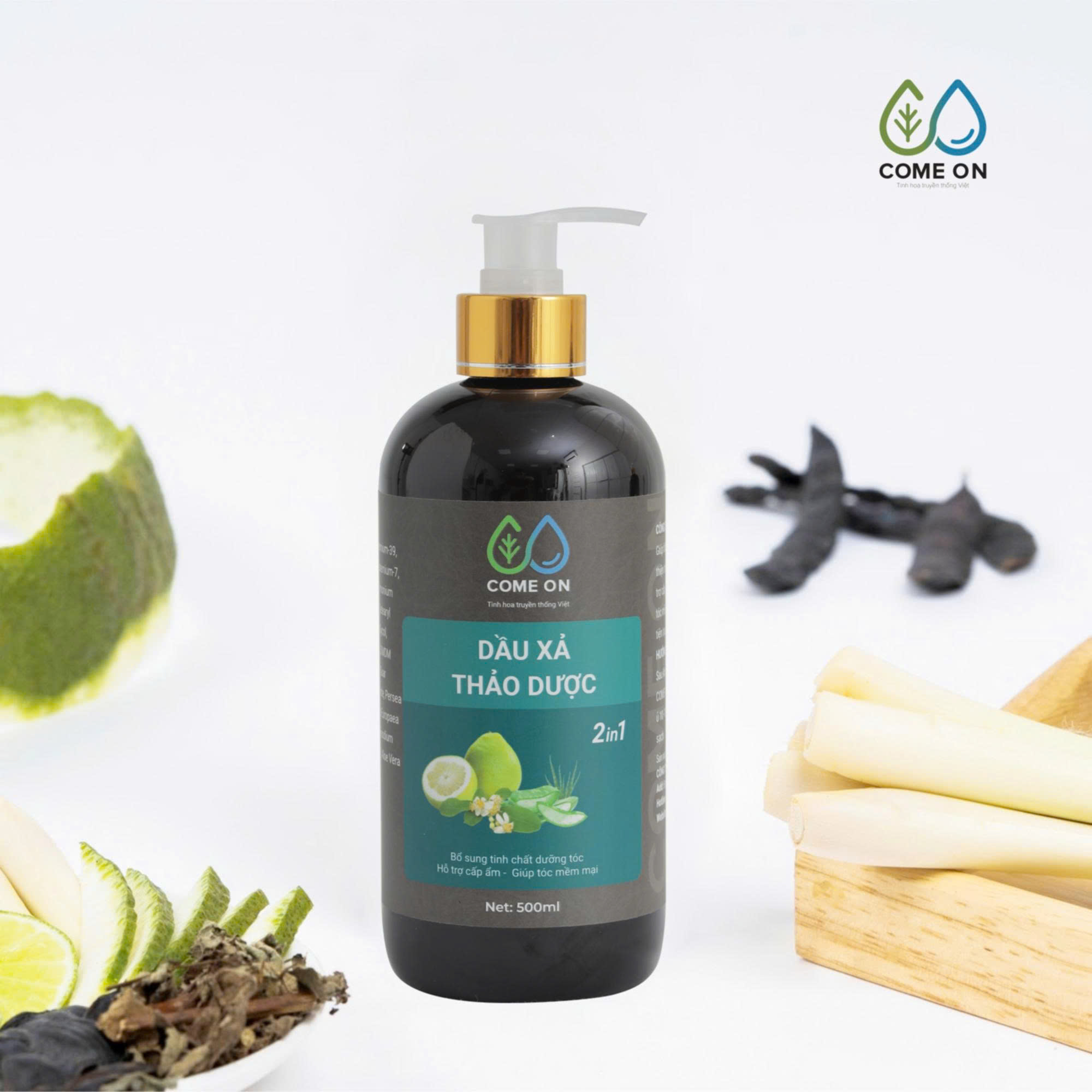 Dầu xả thảo dược 2IN1 COME ON 500ml