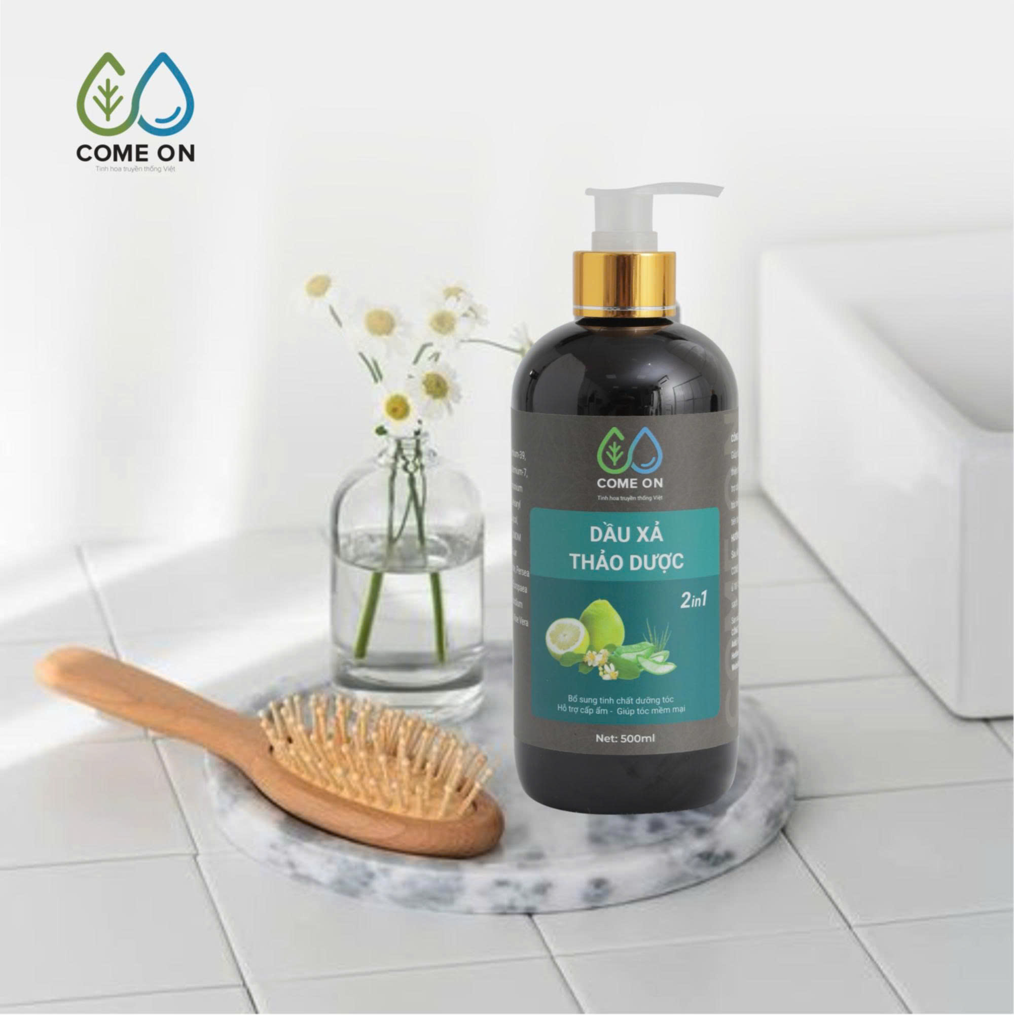 Dầu xả thảo dược 2IN1 COME ON 500ml