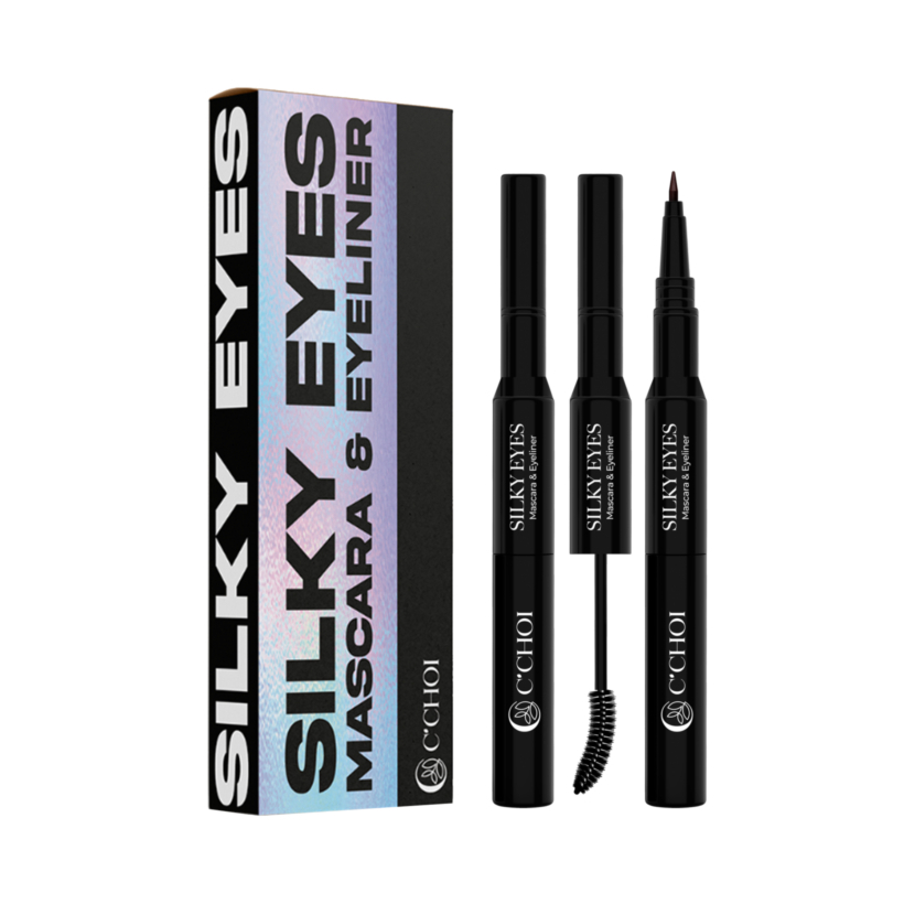 Gel chuốt mi và kẻ mắt tự nhiên C'Choi - Silky Eyes - Mascara & Eyeliner