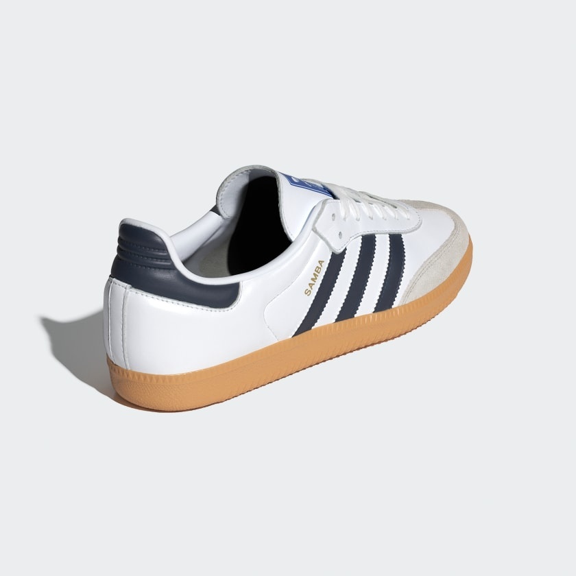 Giày Adidas Samba OG ”Cloud White/Night Indigo"