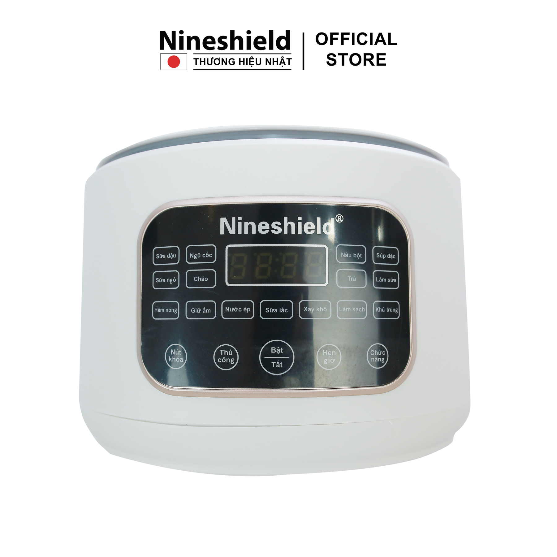 Máy Làm Sữa Hạt Chống Ồn Thông Minh Nineshield KB506