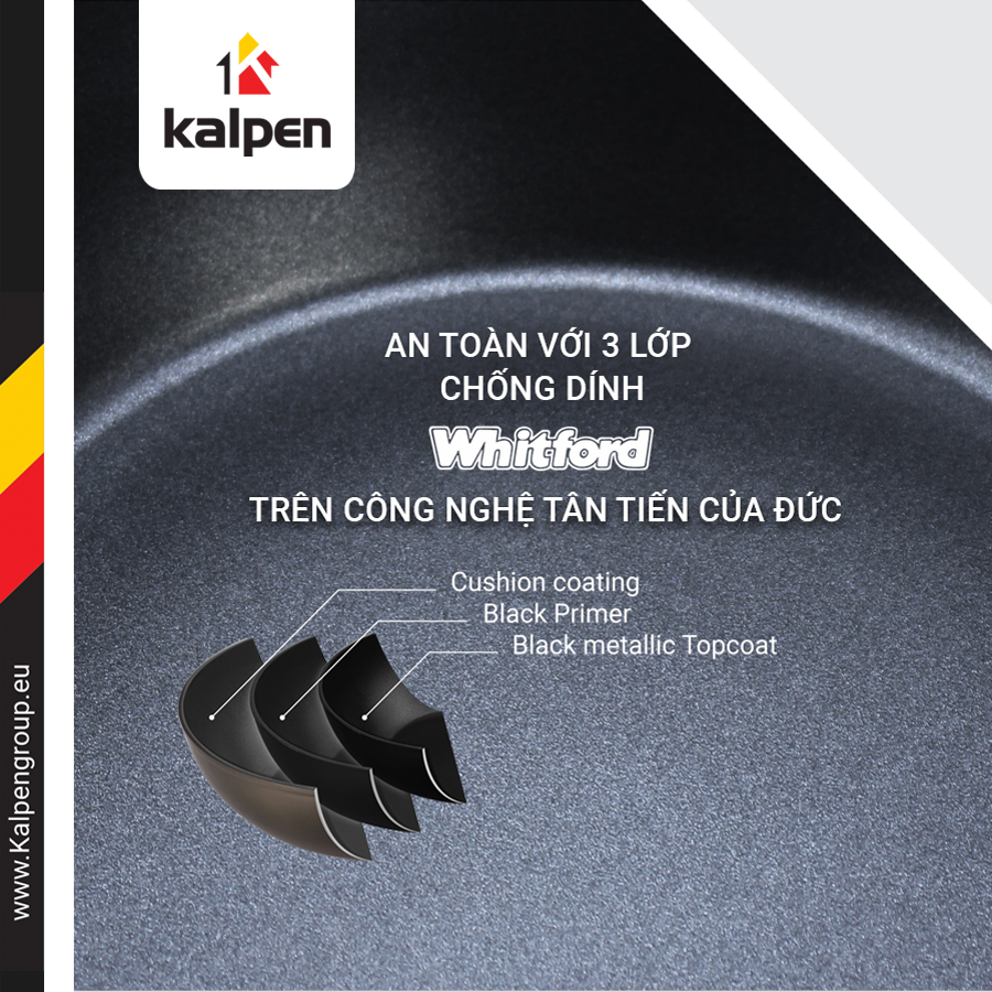 Chảo Chống Dính Thẳng Thành Kalpen Super Baby