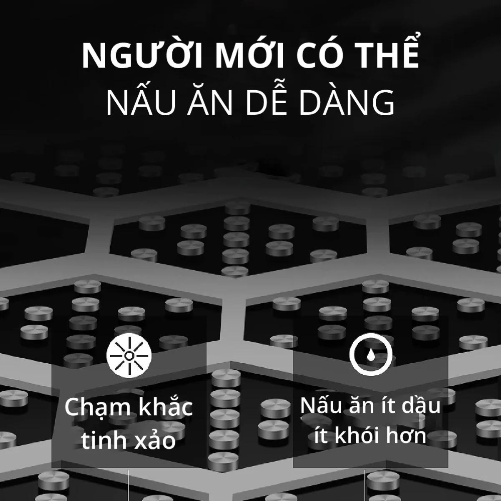 CHẢO CHỐNG DÍNH INOX BLACKCUBE SIZE 28CM MK251