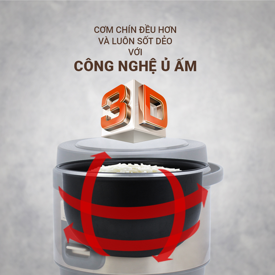 Nồi Cơm Điện Cao Cấp Kalpen R5, 1.8L