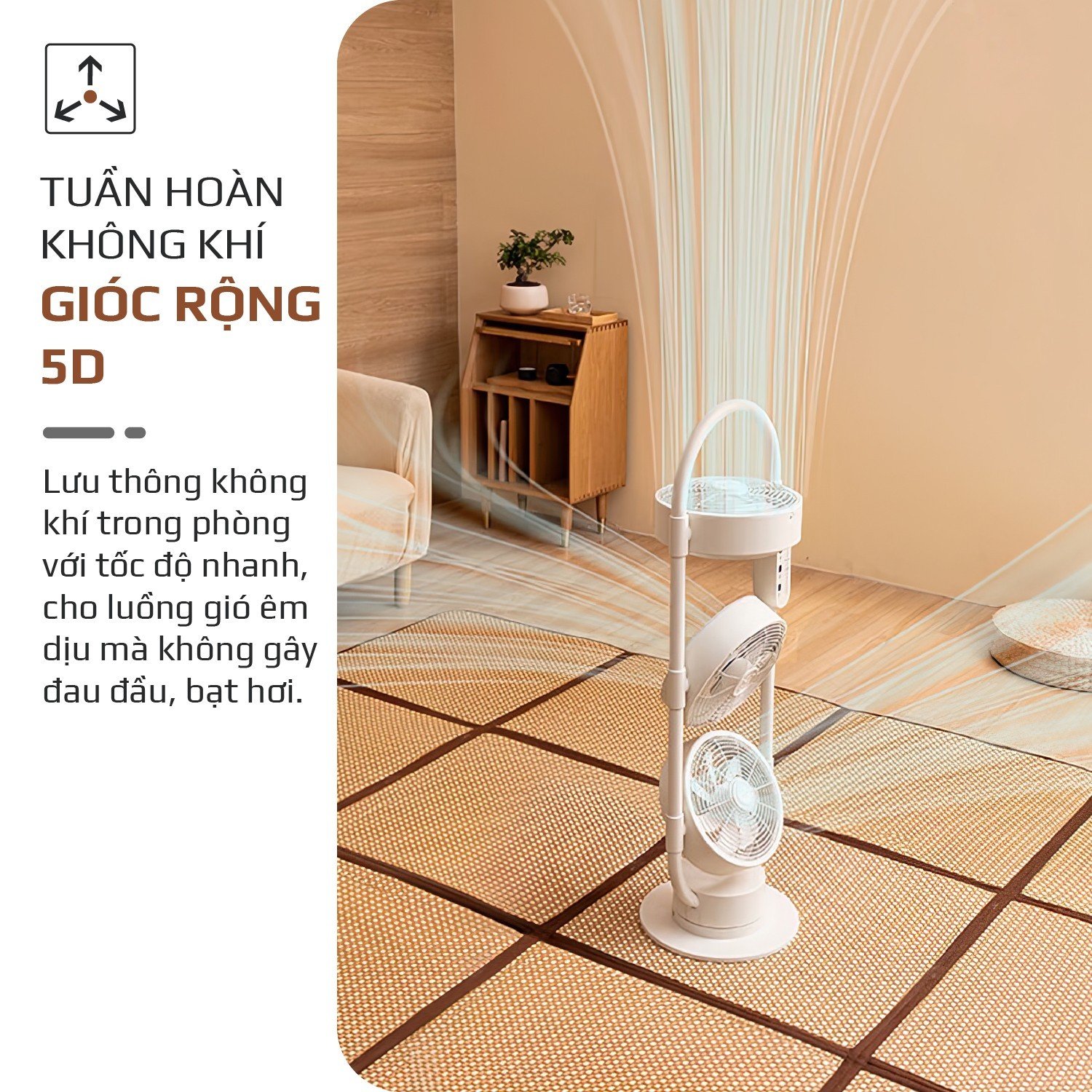 Quạt Tuần Hoàn Không Khí OLIVO CF1