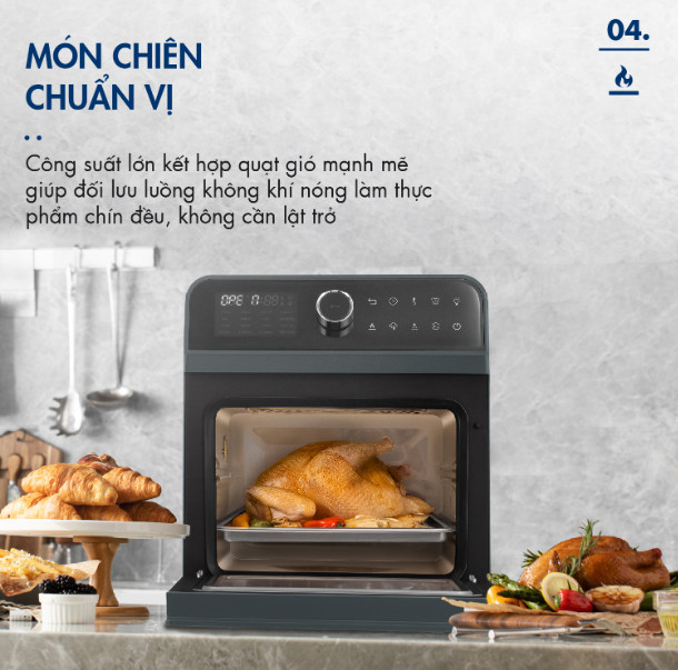 Nồi Chiên Hơi Nước DINGO DSF16