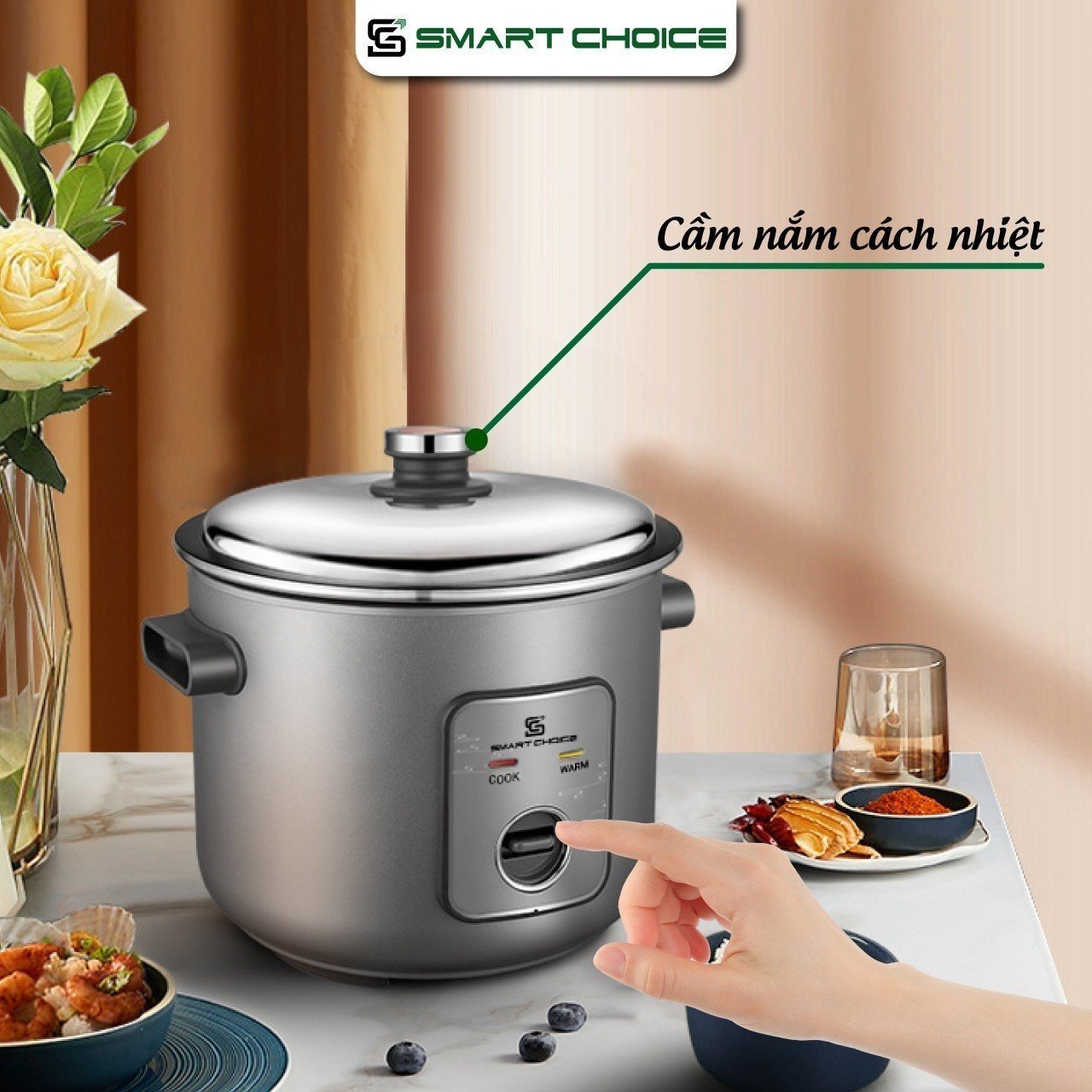 Nồi Cơm Điện Cơ Smart Choice SCG-RC7001