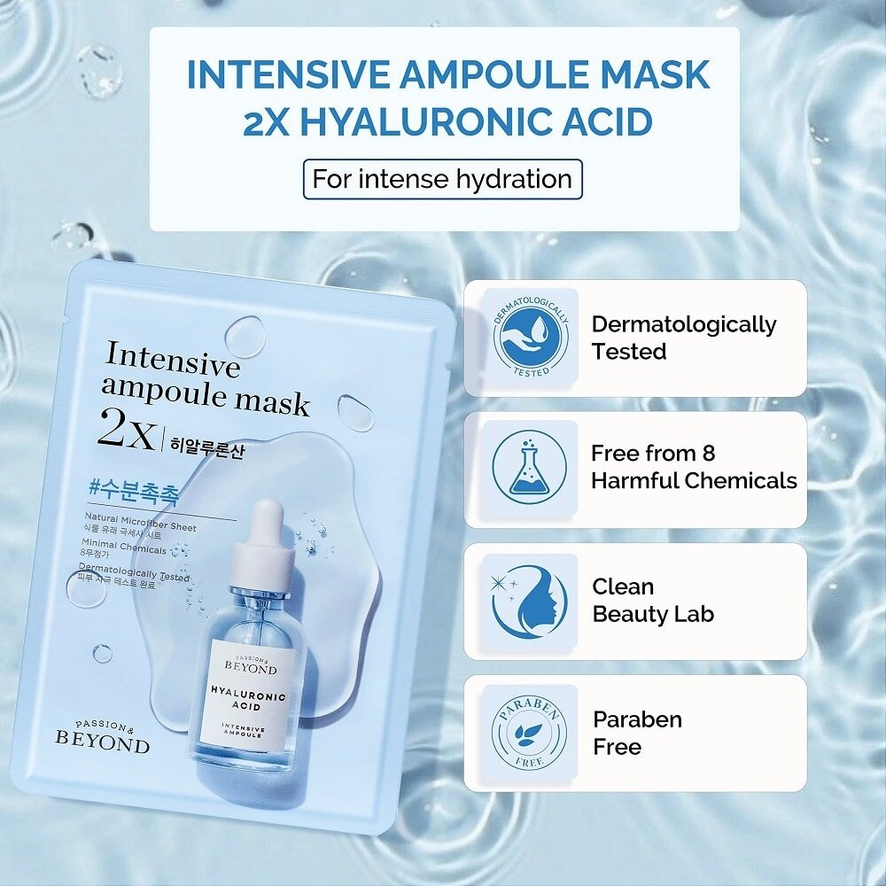 BYD Ampoule Mask 2X - Hyaluronic Acid