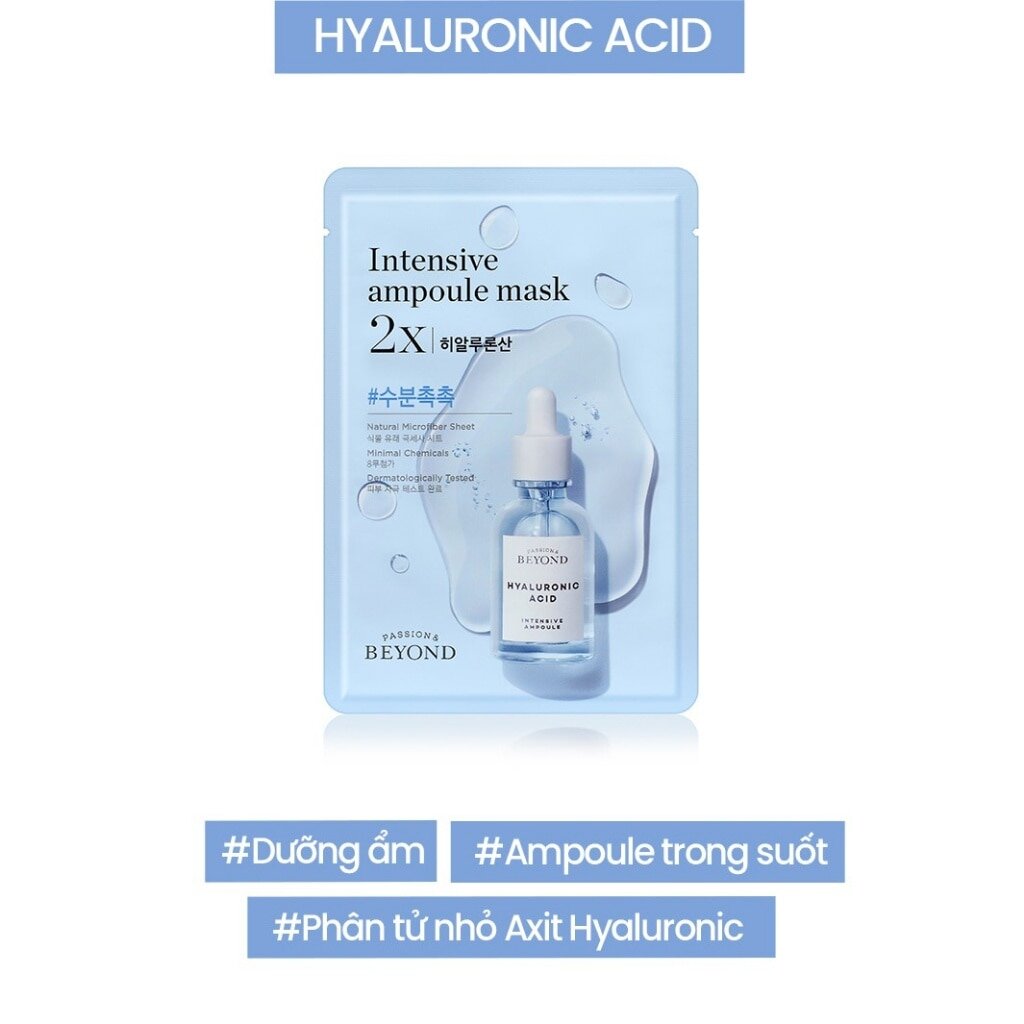 BYD Ampoule Mask 2X - Hyaluronic Acid