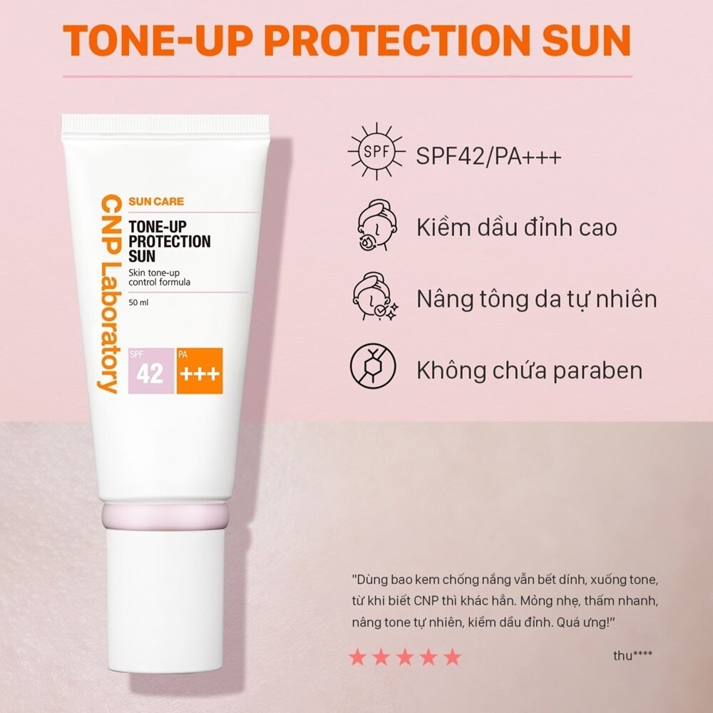 CNP Tone-up Protection Sun 50ml