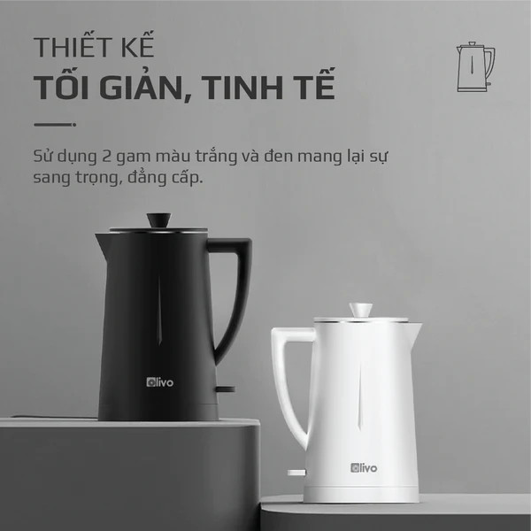 Ấm Siêu Tốc Olivo EK207