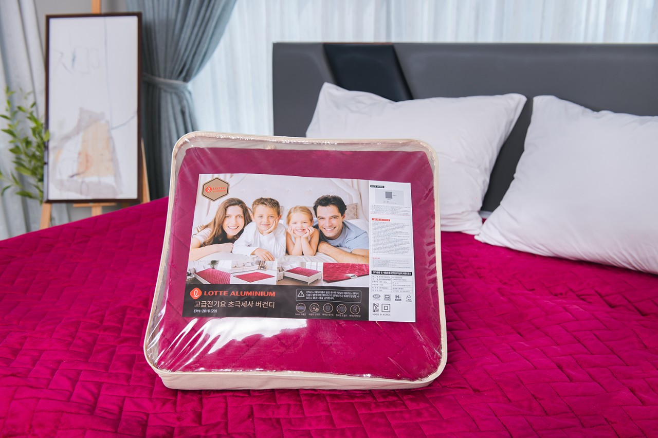 Đệm Sưởi Siêu Vi Sợi Cao Cấp Lotte
