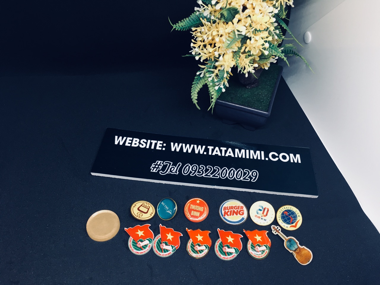 Bảng tên nam châm cho nhân viên