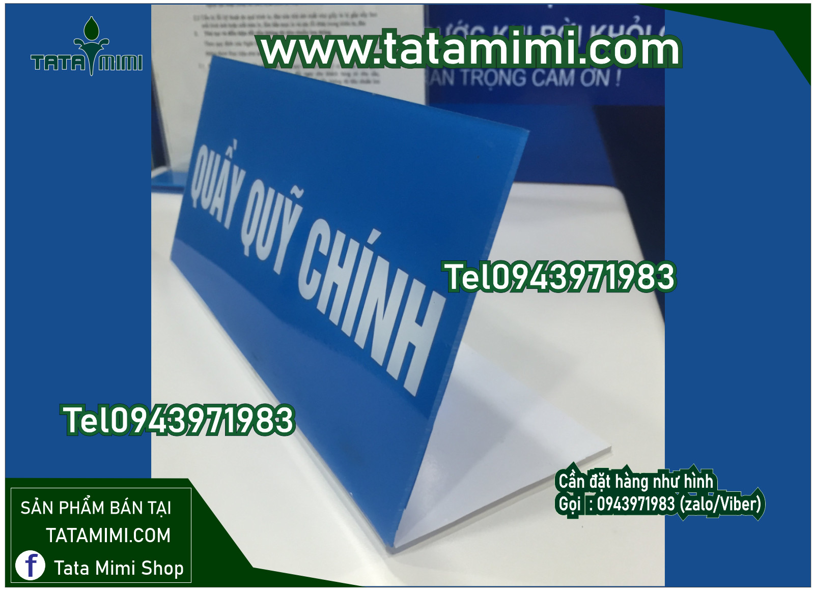 Kệ mica đứng chữ L theo kích thước 