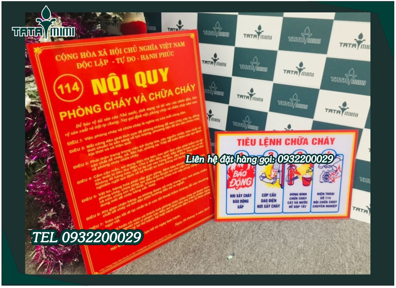 Biển nội quy cho khách sạn nên làm kích thước bao nhiêu