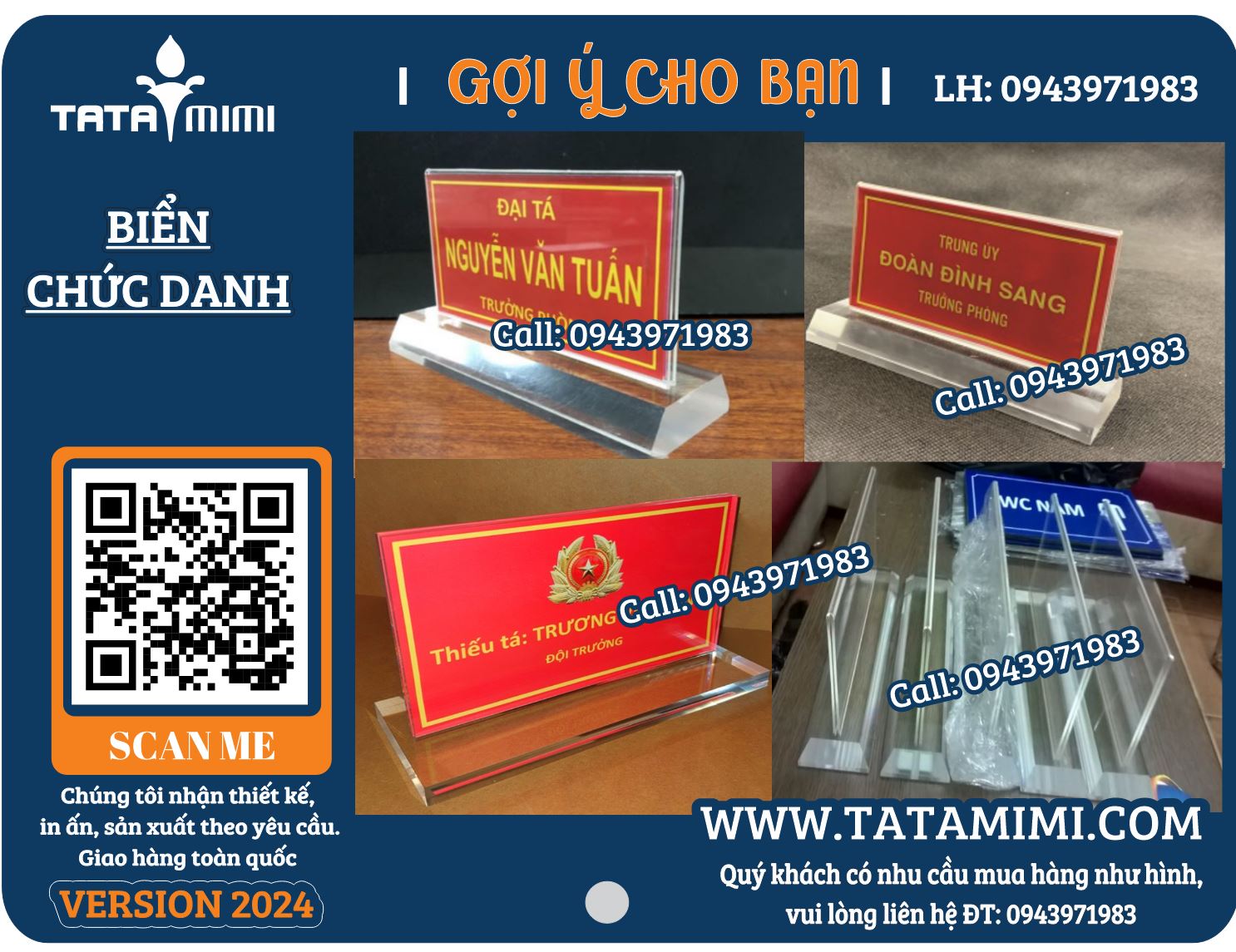 Quy định về biển chức danh quân đội 