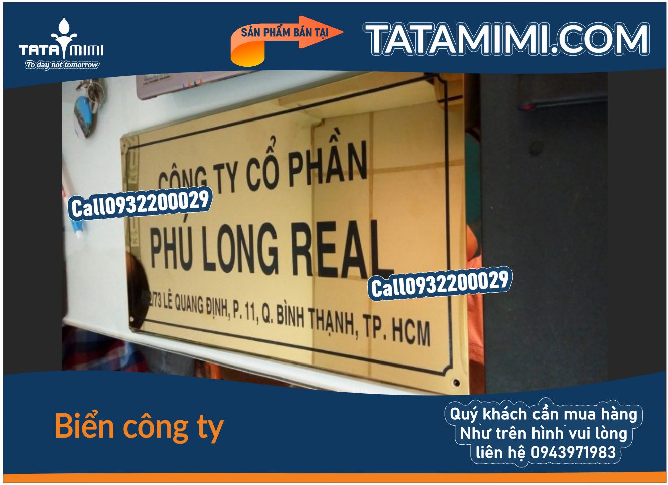 Top 20 Mẫu Biển Công Ty Đẹp Năm 2023 - Sự Lựa Chọn Của Công Ty Tata Mimi