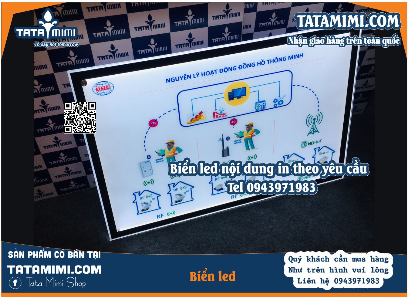 Biển led được làm theo các kích thước