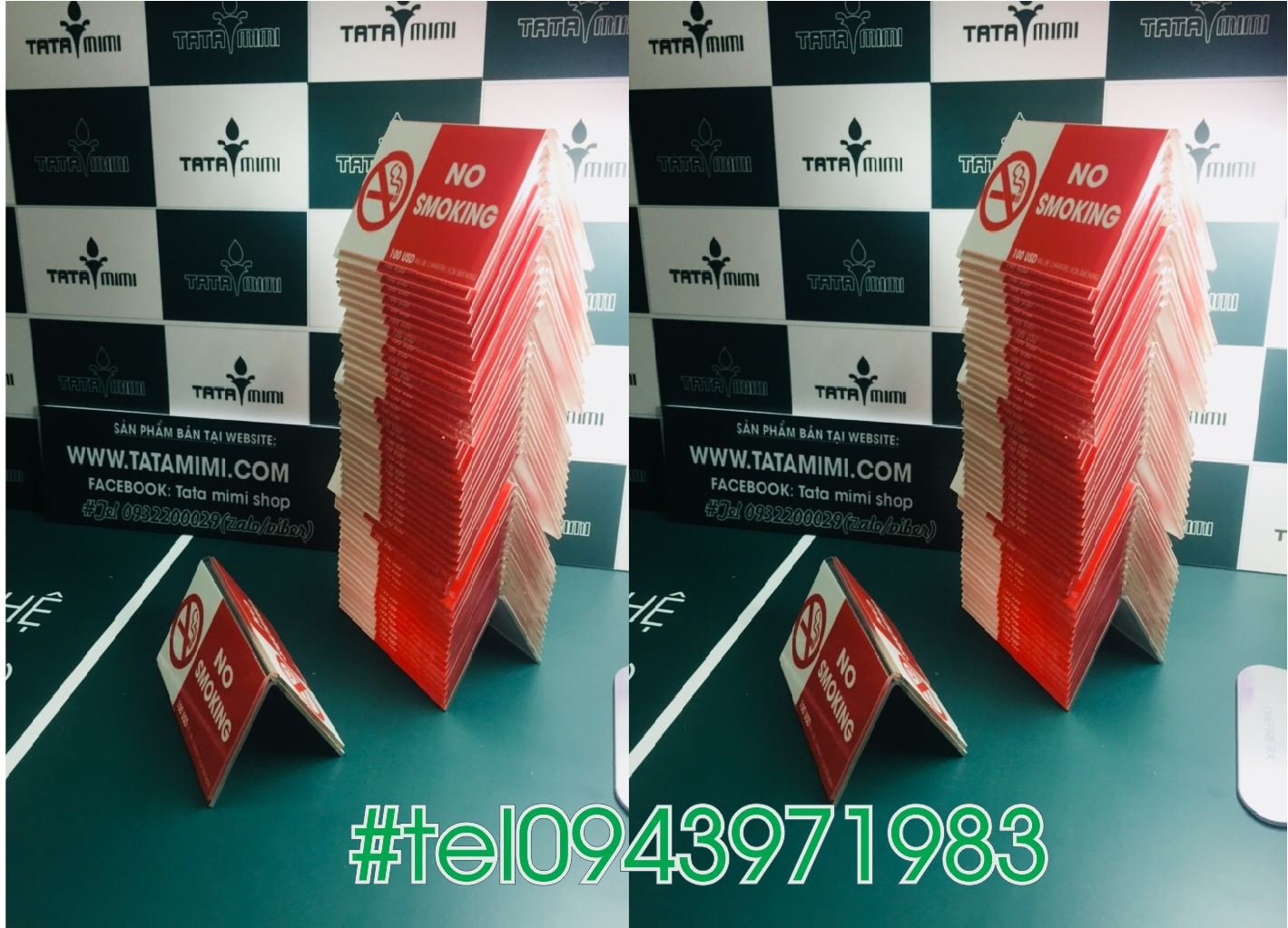 Biển No Smoking treo tường chất lượng bền đẹp