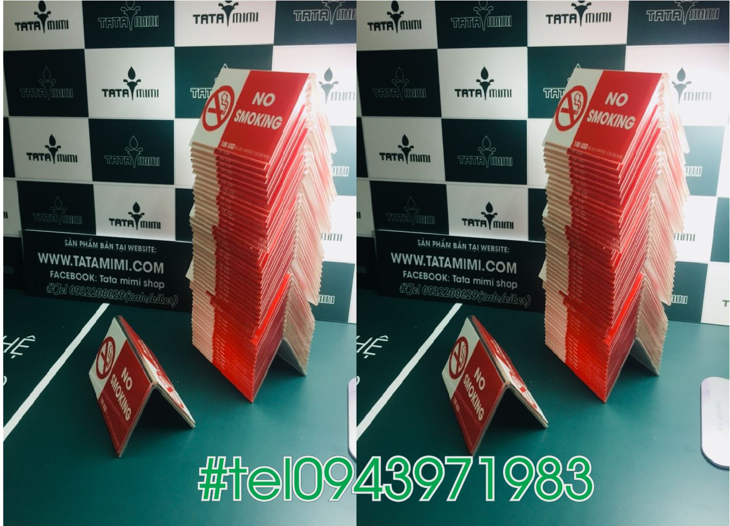 biển cấm hút thuốc, biển No Smoking