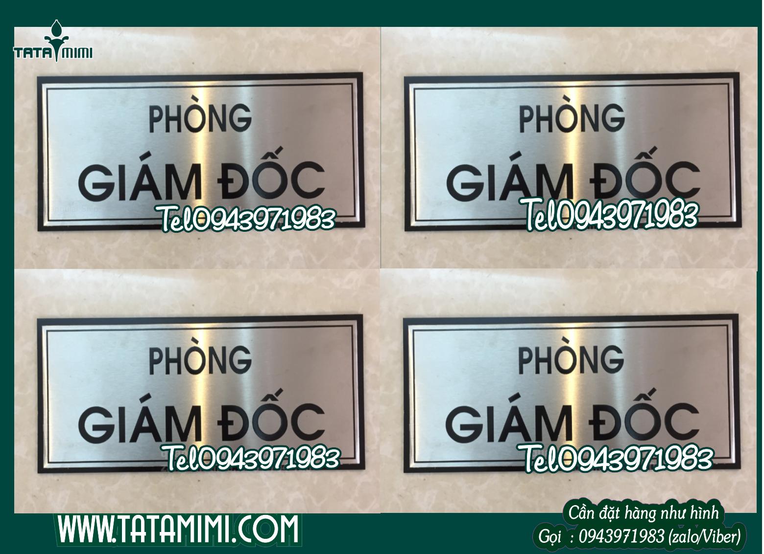 biển phòng ban đẹp giá rẻ