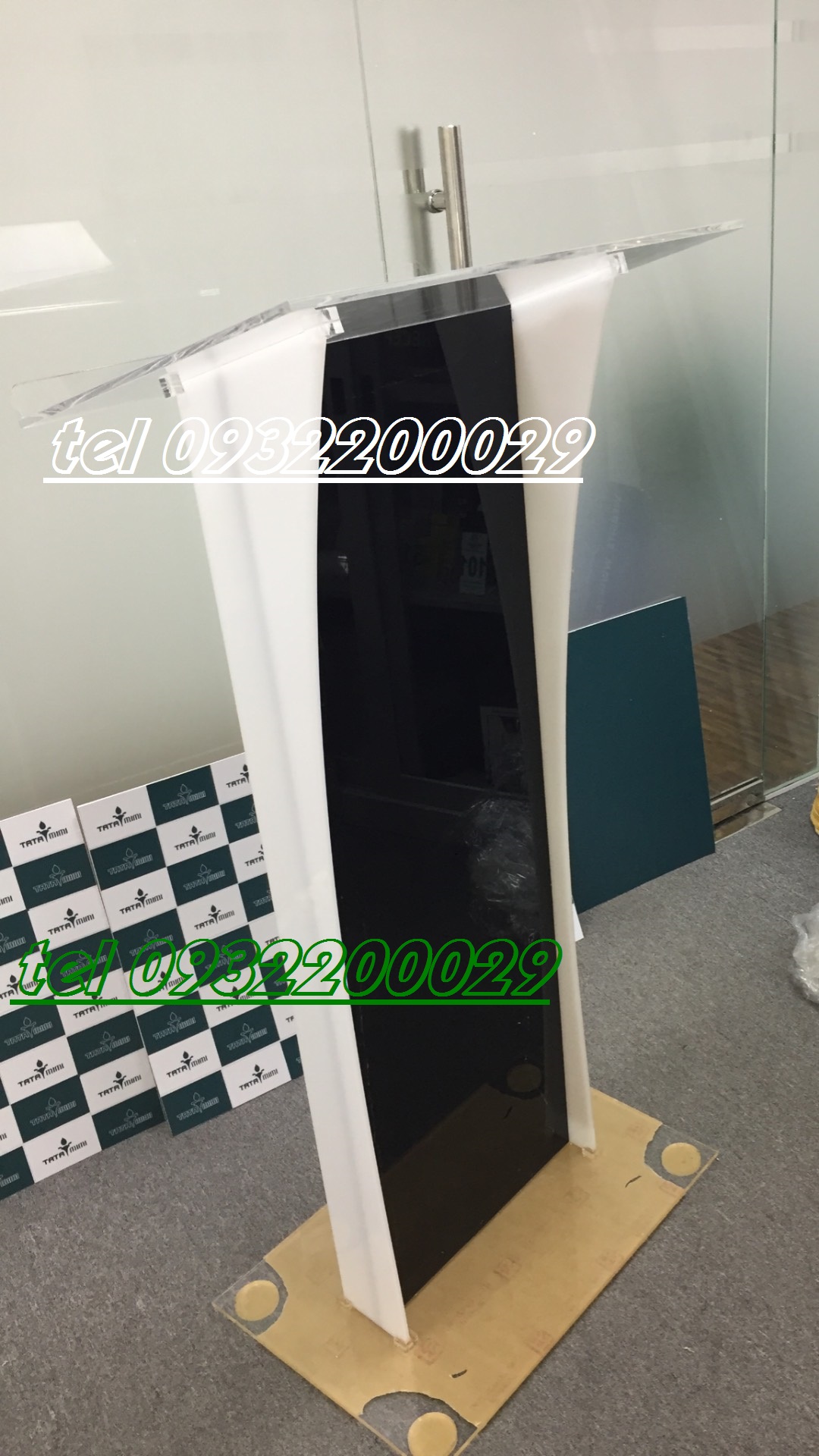 bục phát biểu cao 1.2m