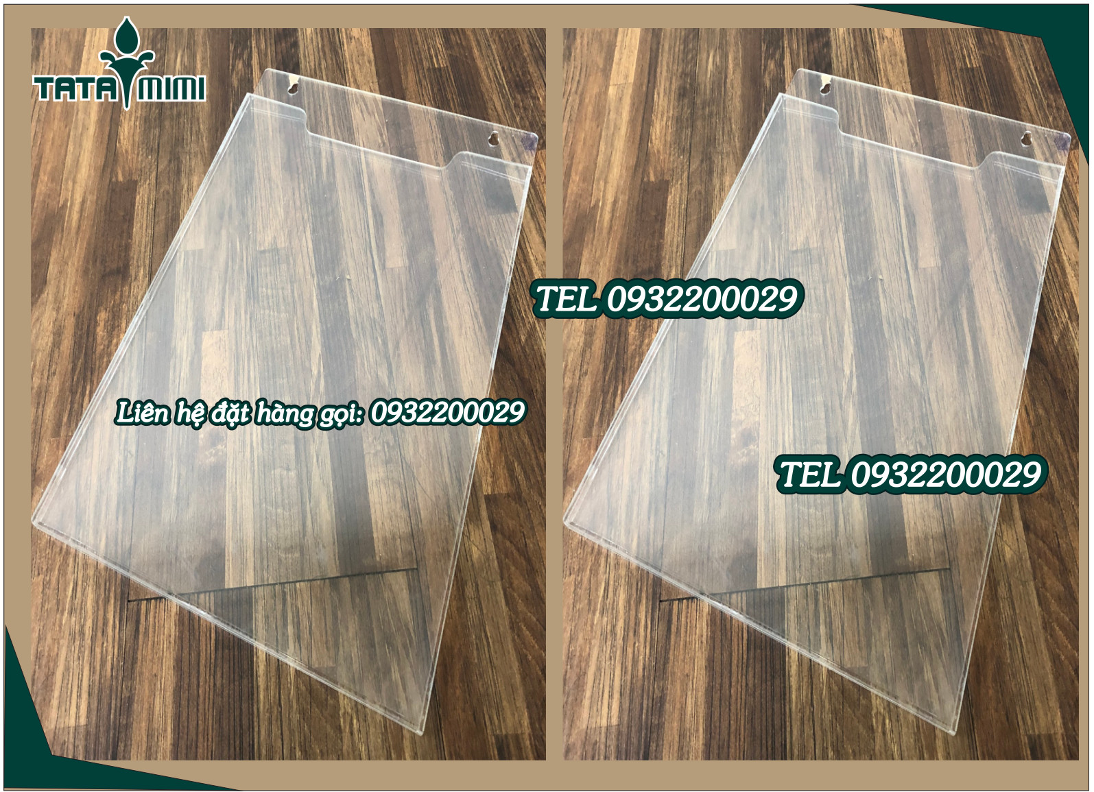 Danh sách mẫu các loại ệ checklist mica treo tường
