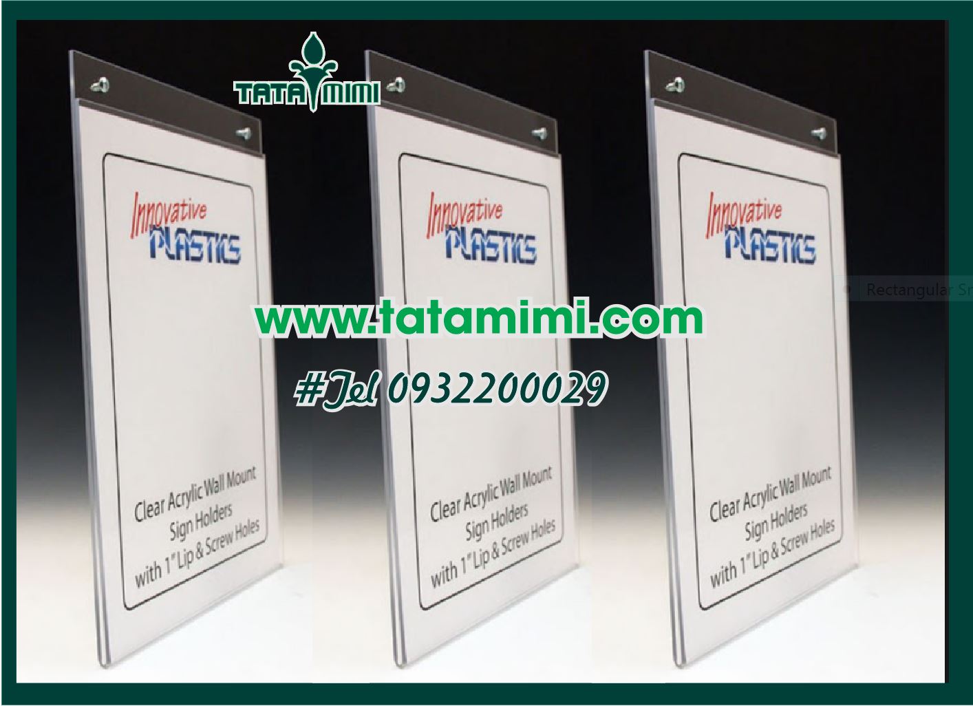 Khung checklist treo tường-kệ checklist A4 mica trong