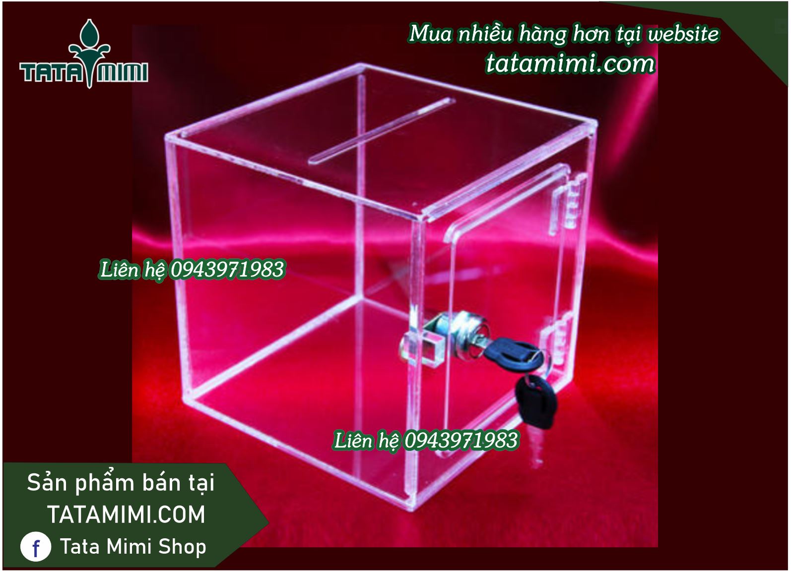 Thùng tip box với màu mica ưa chuộng 