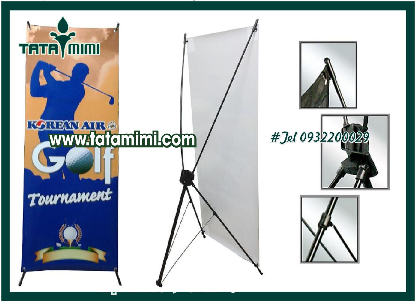 Giá quảng cáo chữ X, giá cuốn