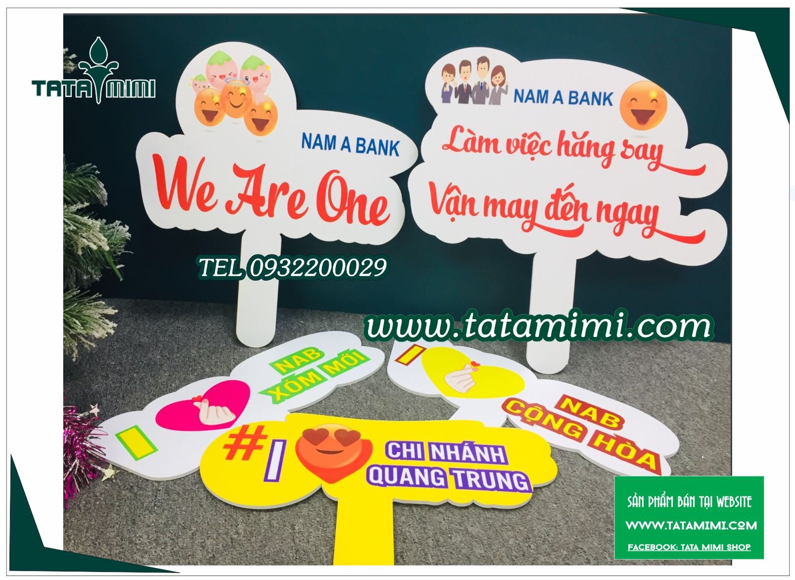 Hashtag chụp ảnh với tay cầm cao 15cm