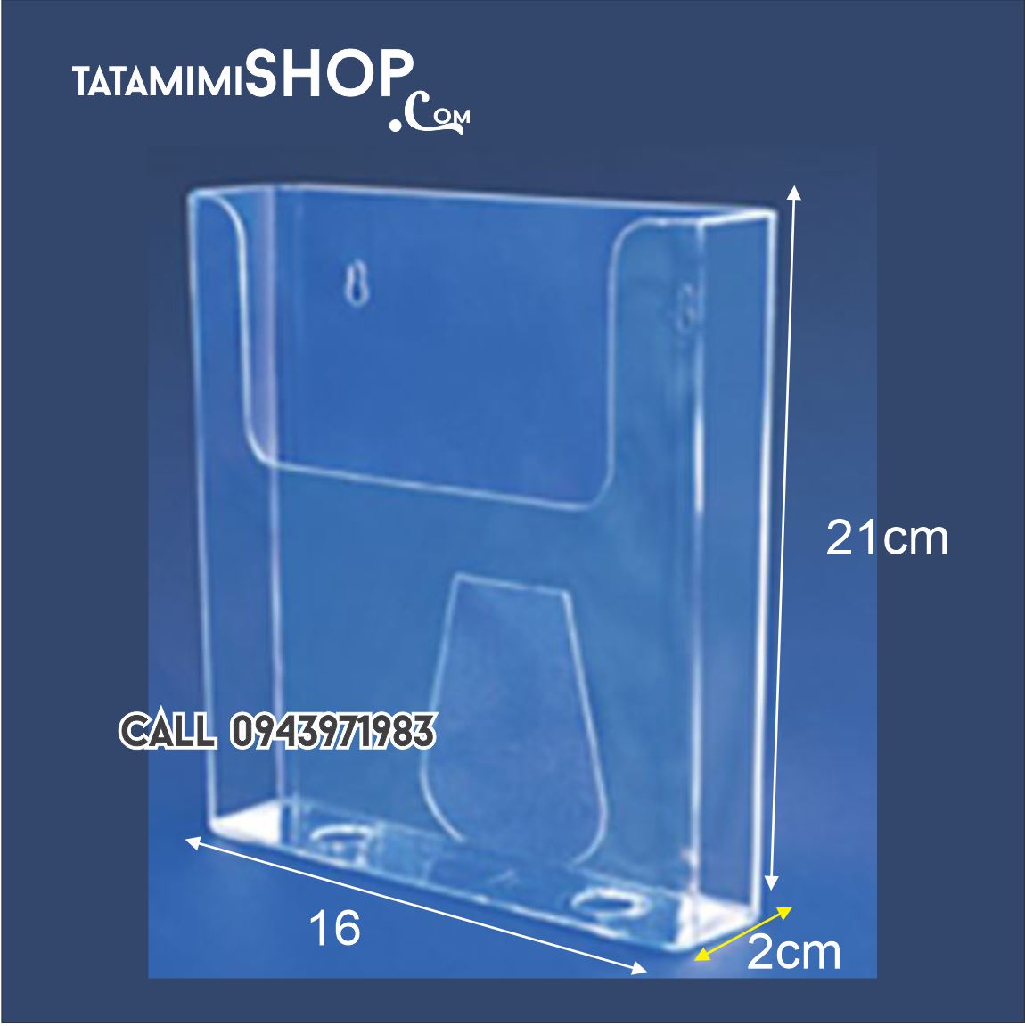 Kệ mica treo tường làm cho các dự án
